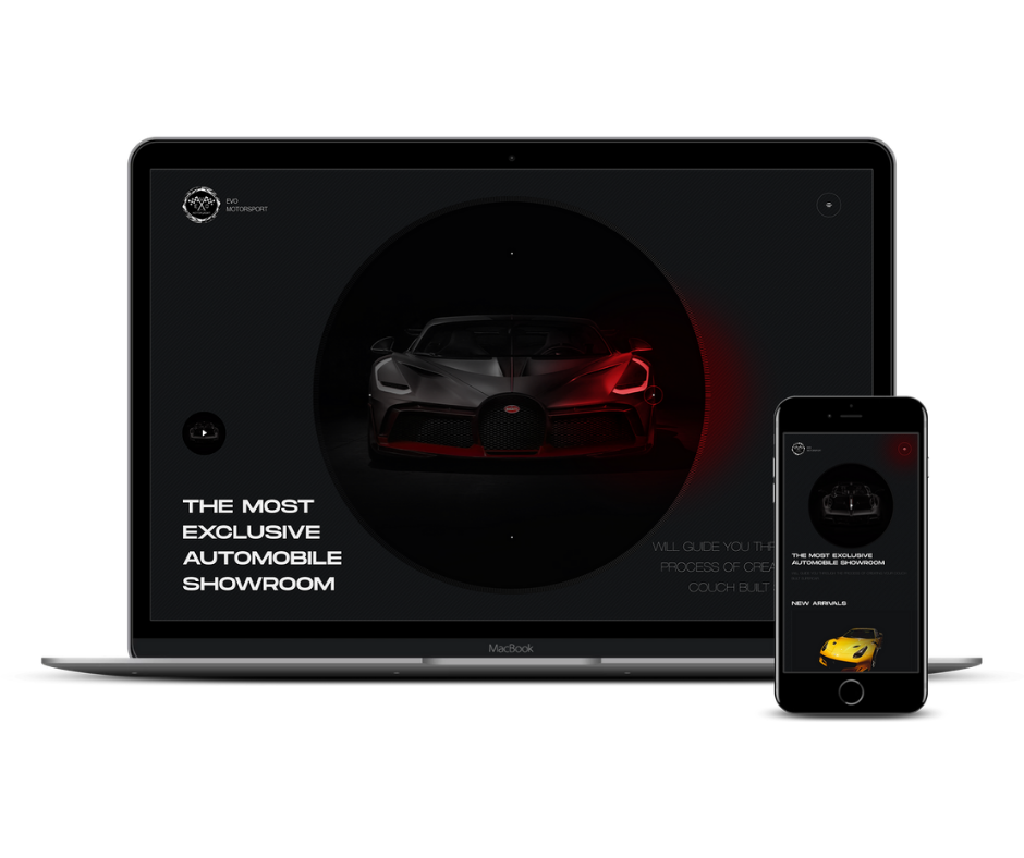 Website in Nuxt.js and Strapi Vue Headless CMS