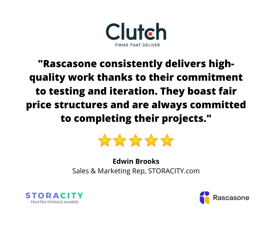 Rascasone is a Top-Rated Development Agency!
